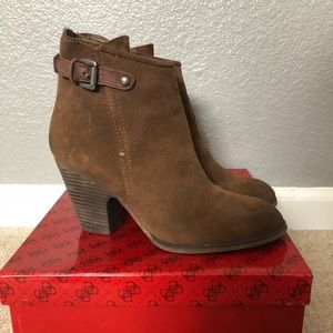 Suede Guess booties